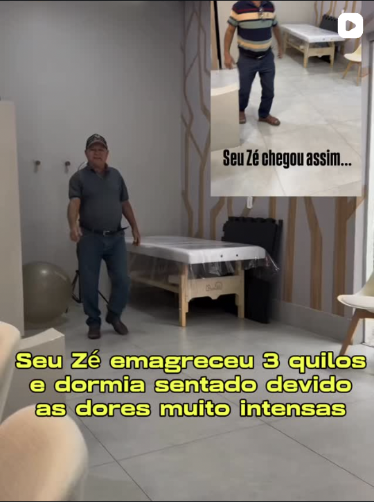 Resultado Seu Zé — dormia sentado de dor